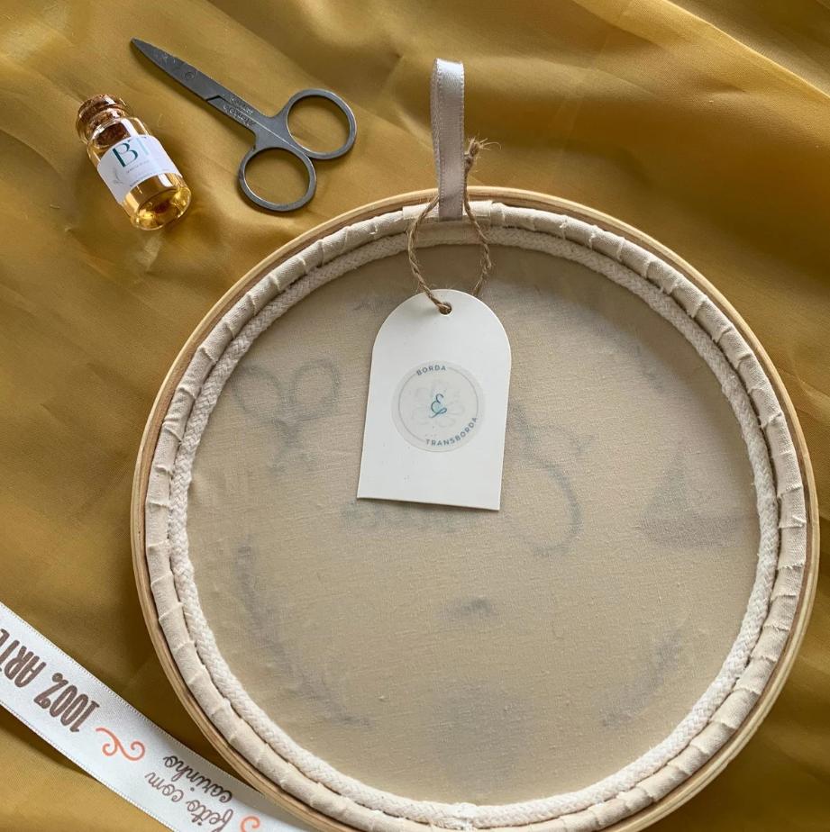 Bastidor bordado Porta Maternidade esportes Enrico