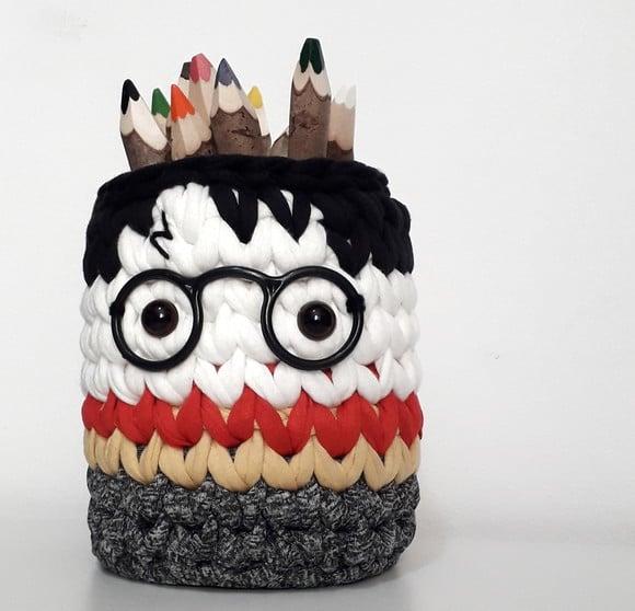 Cachepô/organizador Porta Caneta Multiuso Harry P.