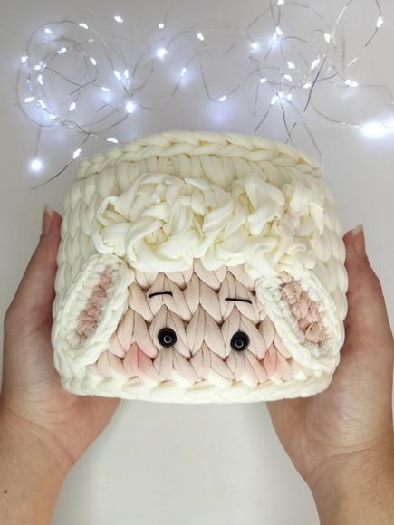 Cesto Organizador,decorativo Ovelha Fazendinha