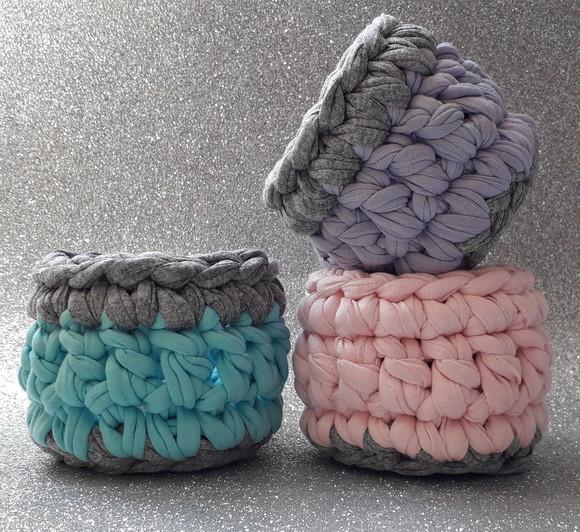 Mini cachepôs candy colors kit 3 ,para mini cacto/suculenta