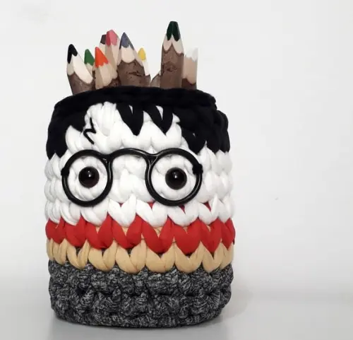Cachepô/organizador Porta Caneta Multiuso Harry P.
