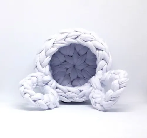 Mini cesto organizador e decorativo coelho Dêssa Arts