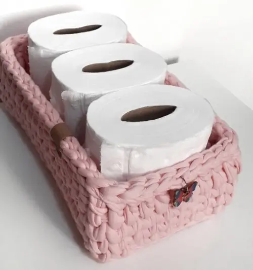 Kit organizador multiuso rosa detalhe borboleta 2 peças