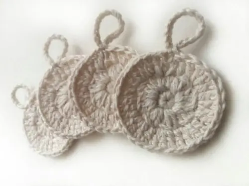 Ecopad -Discos de Algodão Facial reutilizável kit com 4 und.