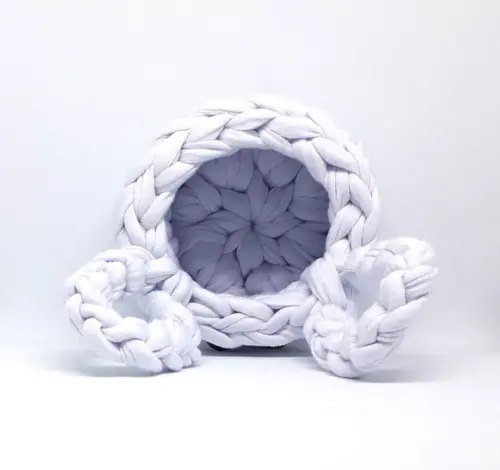 Mini cesto organizador e decorativo coelho Dêssa Arts