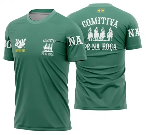 Kit 10 Camisa Cavalgada Vaquejada Cavalo