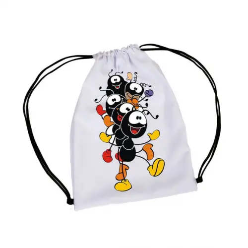 20 Bolsinha Sacochila Mochila Smiliguido - Aniversário