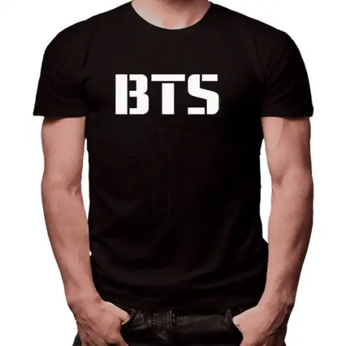 Camisetas Bts 100% Algodão Estampa em Silk