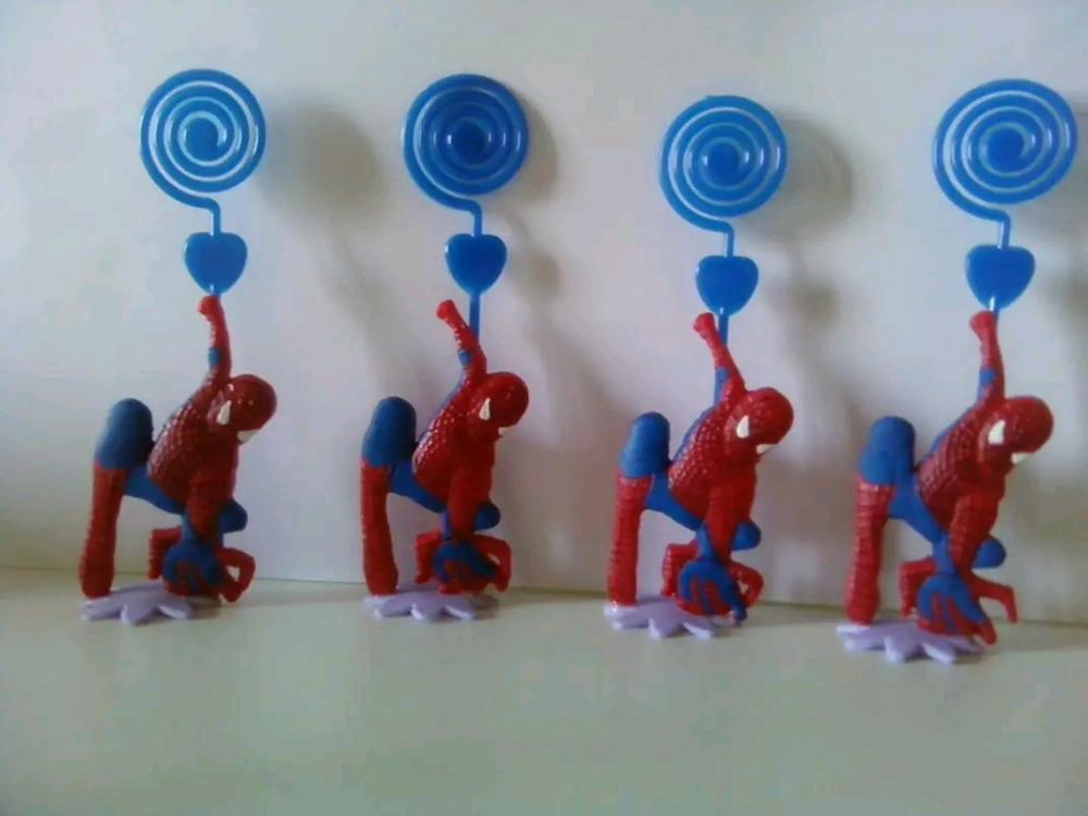 Porta recados Homem Aranha Estrela Aurea biscuit