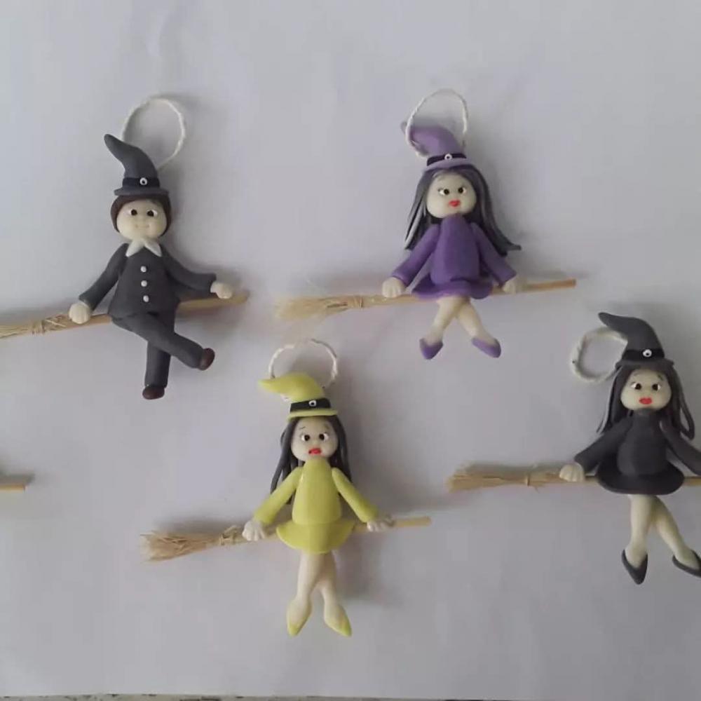 Mini bruxinhas e bruxinhos da sorte Estrela Aurea Biscuit
