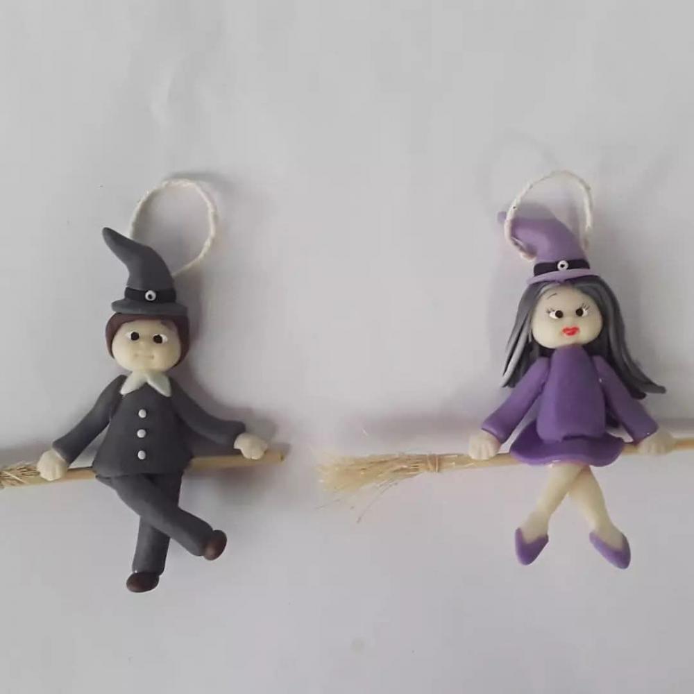 Mini bruxinhas e bruxinhos da sorte Estrela Aurea Biscuit