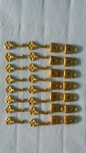 Aplique Mini Chave com Mini Cadeado