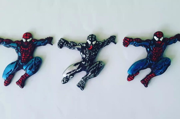 Apliques Homem aranha ou Venom