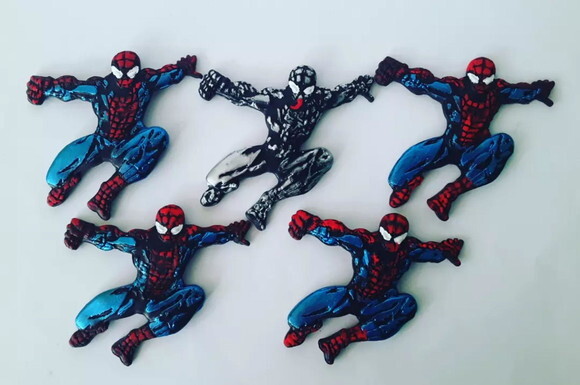 Apliques Homem aranha ou Venom