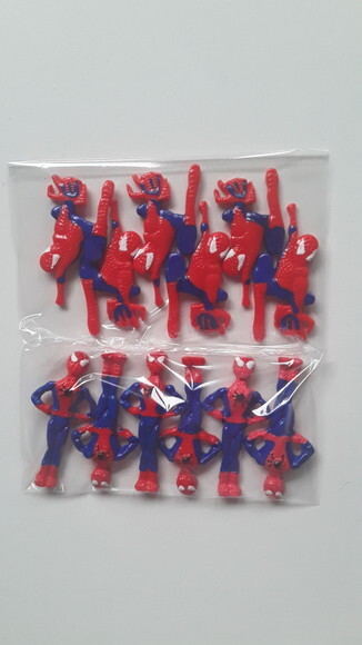 Apliques homem aranha em biscuit