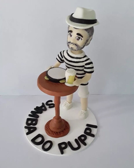 Boneco Caracterizado em Biscuit