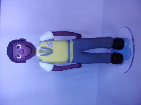 Boneco centro de mesa Cirilo carrossel