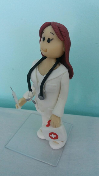 Bonecos profissões Super médico