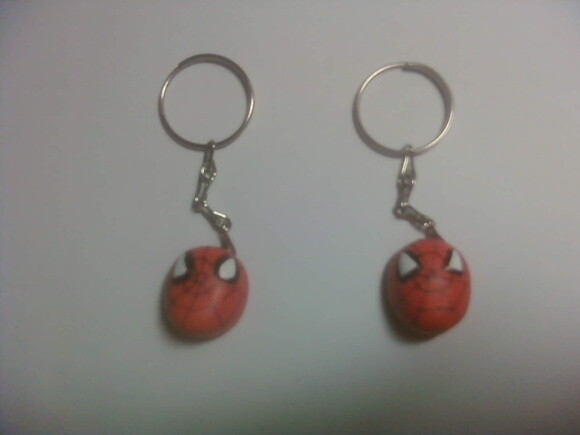 Chaveiro Cabeça do Homem Aranha