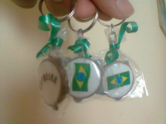 Chaveiro Pandeiro Personalizado