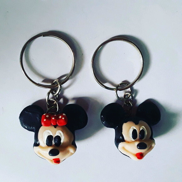 Chaveiros mickey ou minnie