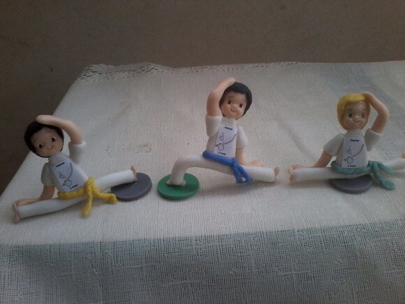 Enfeite de bolo/lembrancinha capoeira