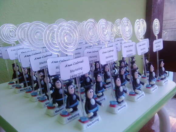 Lembrancinha de formatura com TAG
