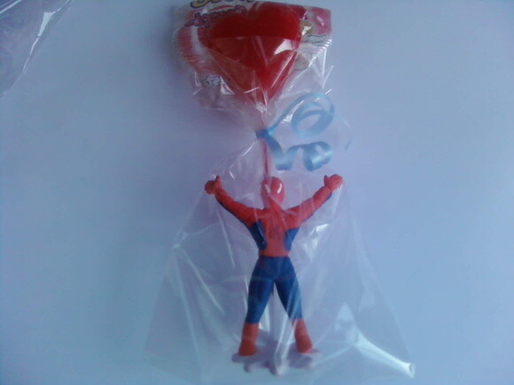 Lembrancinha Homem Aranha com Pirulito
