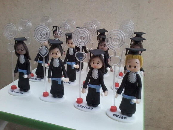 Lembrancinha porta recados formatura