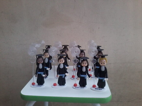 Lembrancinha porta recados formatura