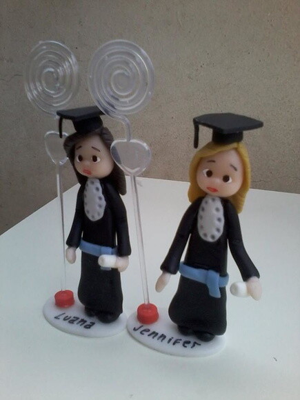 Lembrancinha porta recados formatura