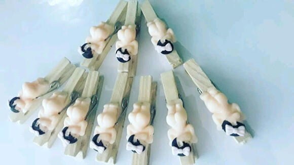 Lembrancinha pregador maternidade/chá de fraldas