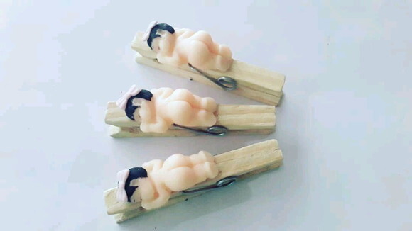 Lembrancinha pregador maternidade/chá de fraldas