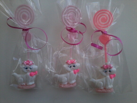 Lembrancinhas Gatinha Marie Porta Recado