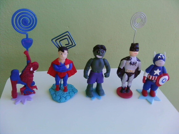 Lembrancinhas vingadores/Liga da justiça