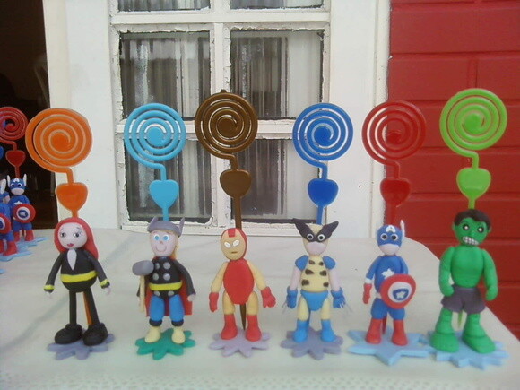 Lembrancinhas Vingadores/liga da Justiça