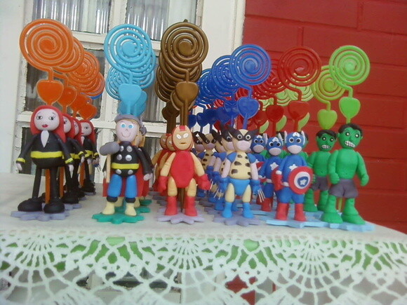 Lembrancinhas Vingadores/liga da Justiça