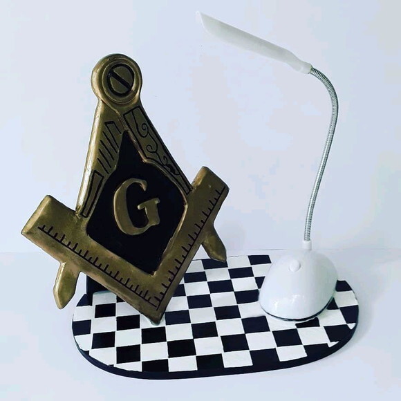 Luminária de mesa Personalizada Maçonaria