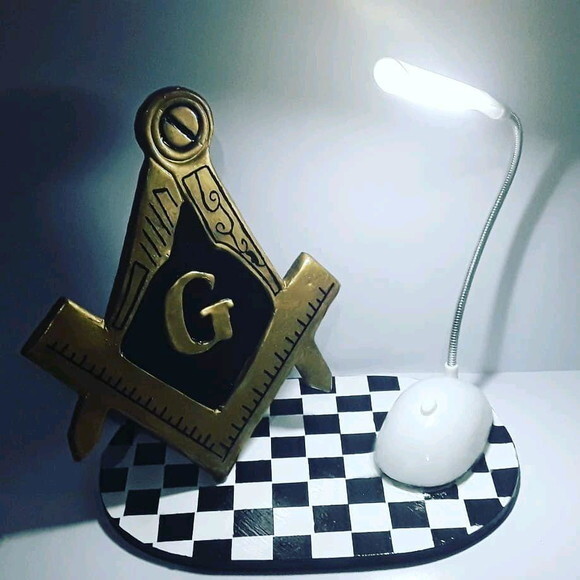Luminária de mesa Personalizada Maçonaria
