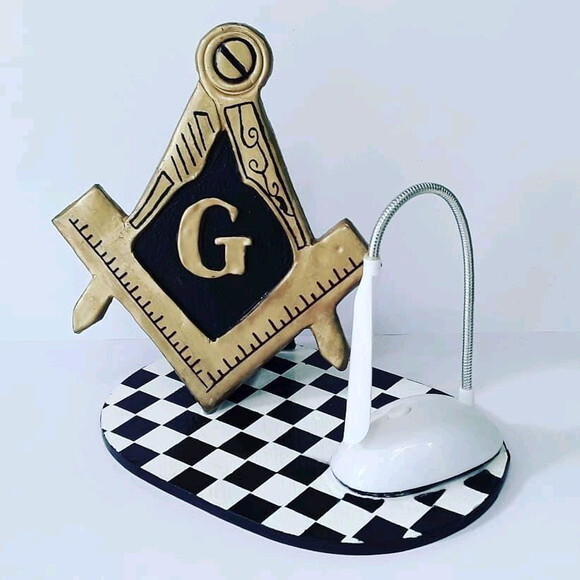 Luminária de mesa Personalizada Maçonaria