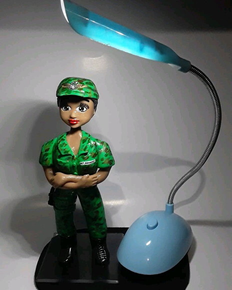 Luminaria Personalizada Militar