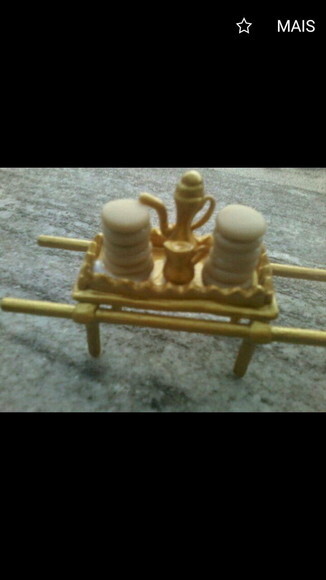Maquete tabernáculo em biscuit e mdf