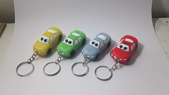 Mini Chaveiros Carros
