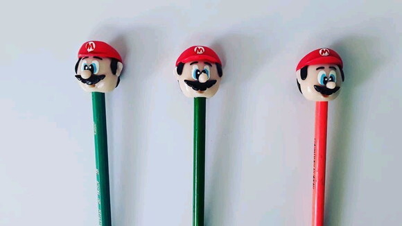 Ponteira de Lápis Super Mario Bros