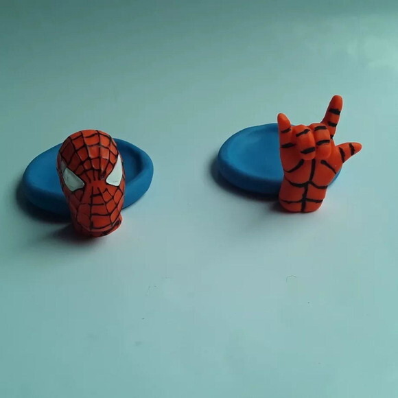 Porta Doces ou Brigadeiro Homem Aranha em Biscuit