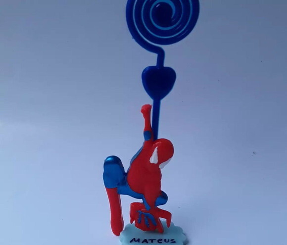 Porta Recados Homem Aranha Personalizado