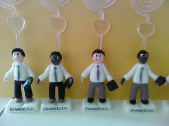 Porta recados mini evangélicos
