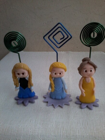 Porta recados princesas