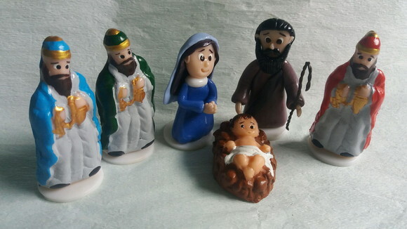 Presépio em biscuit