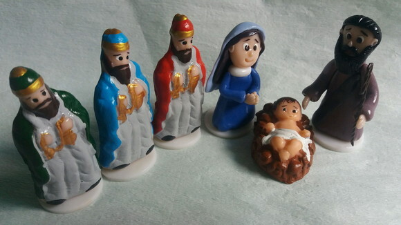 Presépio em biscuit